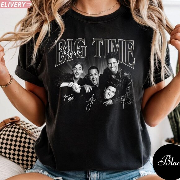 Big Time Rush band Pop Music Fan Shirt, Vintage Concert Band Tee, 90s Music 91 - Picture 1 of 5